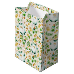 Moyen Lucky Charm Baby shower irlandais Sac cadeau