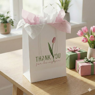 Moyen Merci Pour Être Vous Sac Cadeau