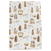 Moyen Nativité Bébé Jésus Medium Sac cadeau (Devant)