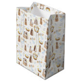 Moyen Nativité Bébé Jésus Medium Sac cadeau (Dos Angle)