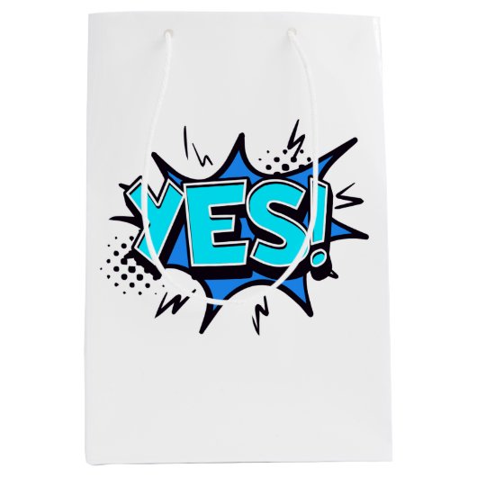 Moyen OUI Sac Cadeau (Devant)