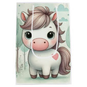 Moyen Petit poney dans un sac cadeau Whimsical Forest (Dos)