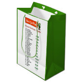 Moyen Quel est votre nom d'Elf ?  Sac de cadeau (Devant Angle)