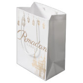 Moyen ramadan Kareem sac cadeau pour la célébration (Dos Angle)