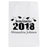Moyen Sac 2018 de cadeau d'obtention du diplôme d'école (Devant)