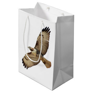 Moyen Sac animal de cadeau de faune d'oiseau de faucon