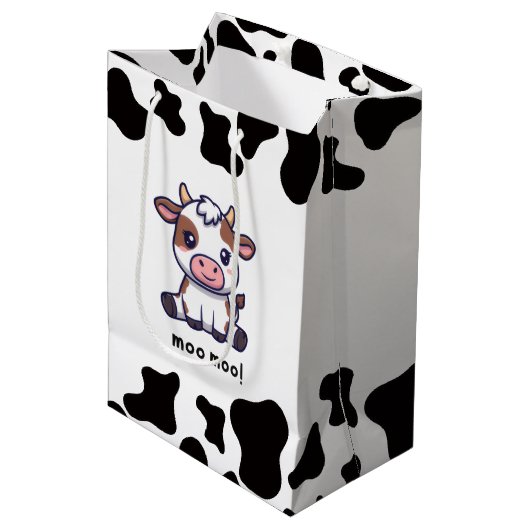 Moyen Sac cadeau (Devant Angle)