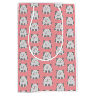 Moyen Sac cadeau à l'éléphant de style kawaii