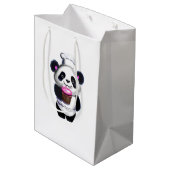 Moyen Sac cadeau à l'ours Panda Cute (Dos Angle)