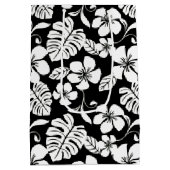 Moyen Sac cadeau ALOHA FIRDAY (NOIR/GRIS) (Dos)