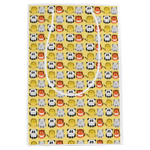 Moyen Sac cadeau animal style kawaii mignonne