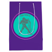 Moyen Sac cadeau Aquarius (Dos)