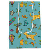 Moyen Sac cadeau Australia Love (Dos)