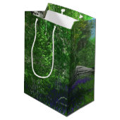 Moyen Sac cadeau Bluebell Light (Dos Angle)