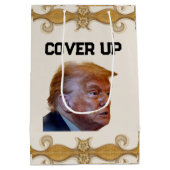 Moyen Sac Cadeau Cachez Trump (Dos)