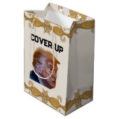 Moyen Sac Cadeau Cachez Trump (Dos Angle)