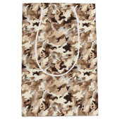 Moyen Sac cadeau Camo militaire (Devant)