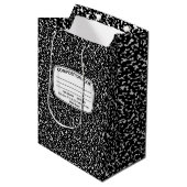 Moyen Sac cadeau Carnet Composition (Devant Angle)