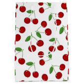 Moyen Sac cadeau Cerries Design (Dos)