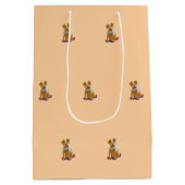 Moyen Sac cadeau chien (Dos)