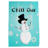 Moyen Sac cadeau Chill Out (Dos)