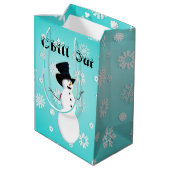 Moyen Sac cadeau Chill Out (Dos Angle)