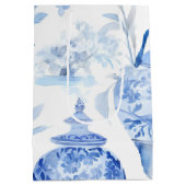 Moyen Sac cadeau Chinoiserie Blue Medium (Dos)
