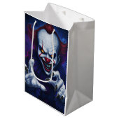 Moyen Sac Cadeau Clown Effrayant (Devant Angle)