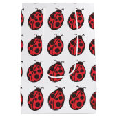Moyen Sac cadeau coccinelle (Dos)