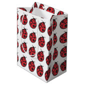 Moyen Sac cadeau coccinelle (Dos Angle)