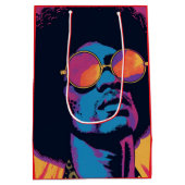 Moyen Sac cadeau cool/rétro (Dos)