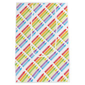 Moyen Sac cadeau Crayon (Dos)