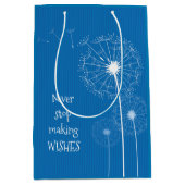 Moyen Sac cadeau Dandelion Down Design (Devant)