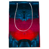 Moyen Sac cadeau d'art peint Abstrait (Devant)