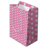 Moyen sac cadeau de chat rose (Dos Angle)