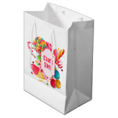 Moyen Sac cadeau de confiserie (Devant Angle)