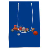 Moyen Sac cadeau de douche à thème pour jouets (Dos)