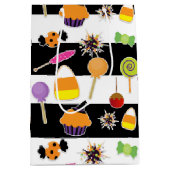 Moyen Sac cadeau de fête de bonbons d'Halloween (Devant)