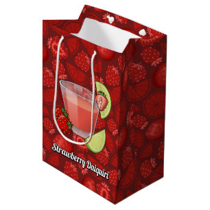 Moyen Sac cadeau de fraise Daiquiri
