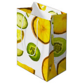 Moyen Sac cadeau de fruits citriques (Devant Angle)