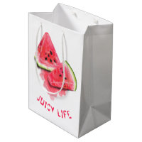 Sac cadeau de melon douce rouge