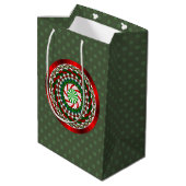 Moyen Sac cadeau de Noël (Dos Angle)