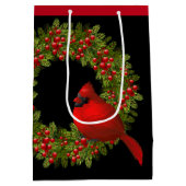 Moyen Sac cadeau de Noël (Dos)