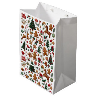 Moyen Sac cadeau de Noël amusant