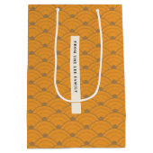 Moyen Sac cadeau de Noël chinois tendance (Dos)