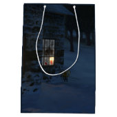 Moyen Sac cadeau de Noël Cwm (Dos)