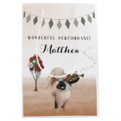 Moyen Sac cadeau de performance de violon merveilleux (Devant)