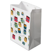 Moyen Sac Cadeau de Poisson en Conserve (Dos Angle)