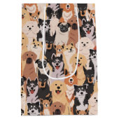 Moyen Sac cadeau de tous les chiens (Dos)