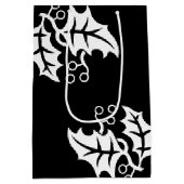 Moyen Sac cadeau de vacances Holly (Dos)